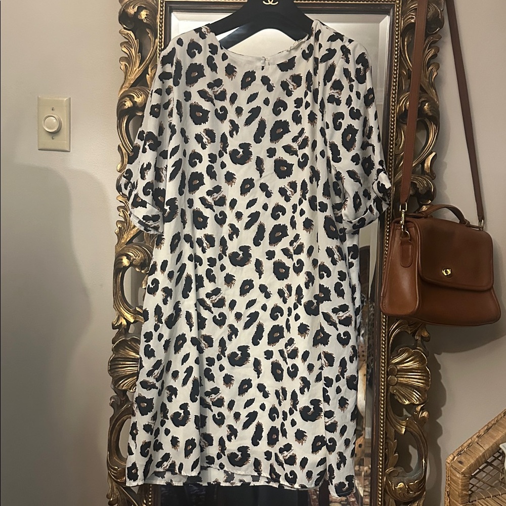 JODIFL Animal Print Dress L